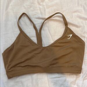 Gymshark Brown Seamless Sports Bra Intimates
